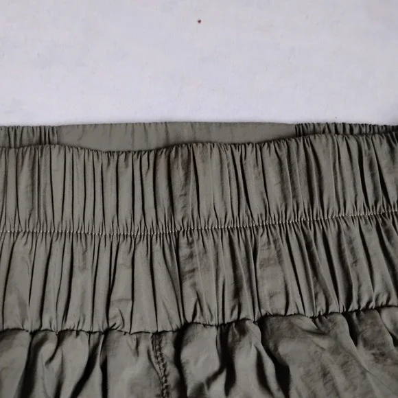 Daily Drills Shorts Small Bounce Green Pull On Lined Nylon Athletic Preppy - Picture 5 of 10